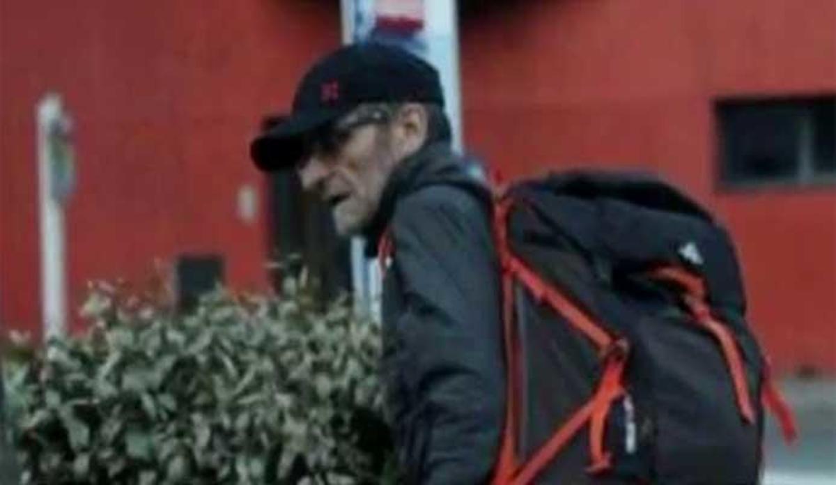 La última foto de Josu Ternera antes de ser detenido.