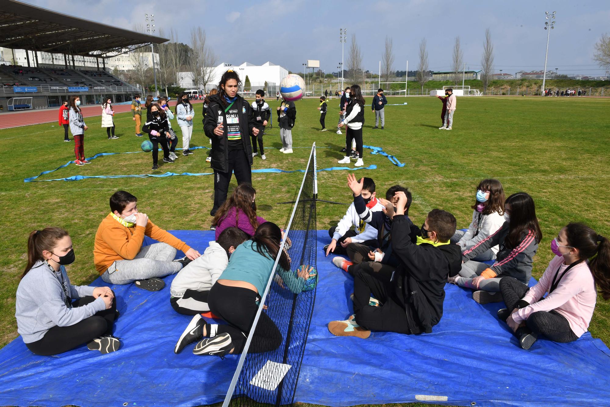 Deporte adaptado para escolares en Elviña