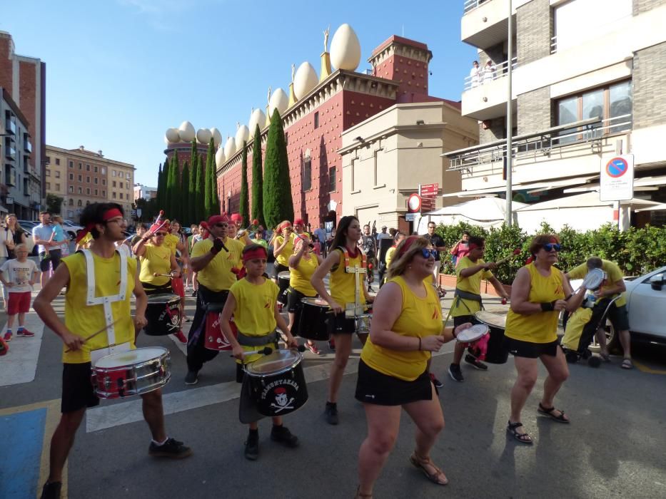 Nit de revetlla amb la Flama del Canigó