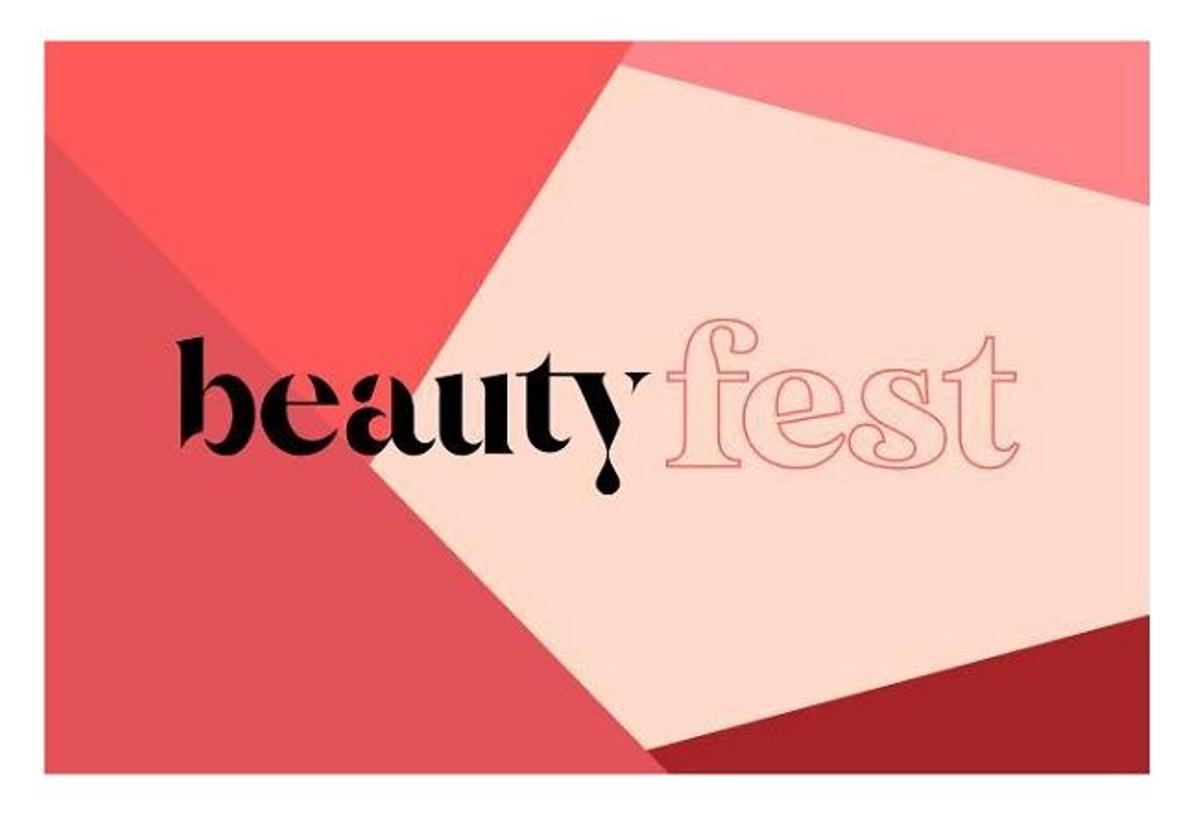 Cartel del festival de belleza que no te puedes perder