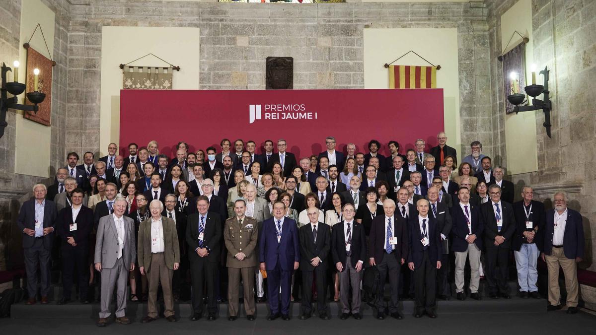 Deliberación del jurado de los premios Rey Jaume l