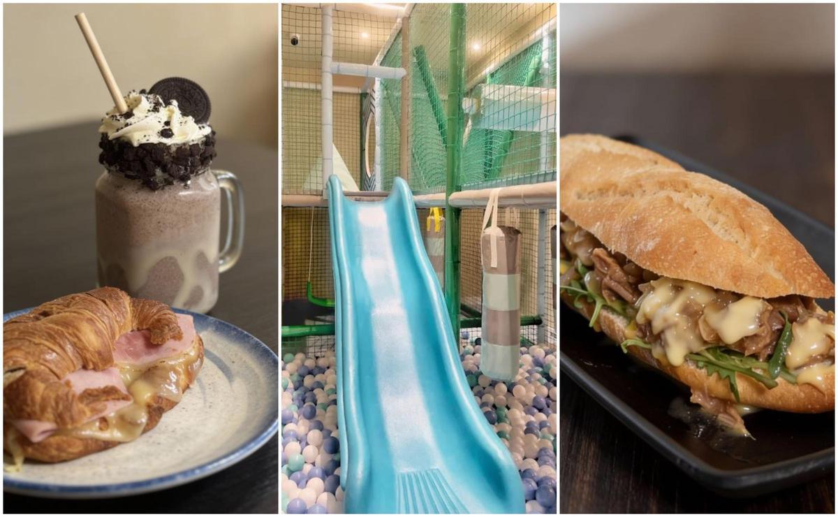 La nueva cafetería de Málaga con ludoteca y parque de bolas: "Aquí los bocadillos son de otro nivel"