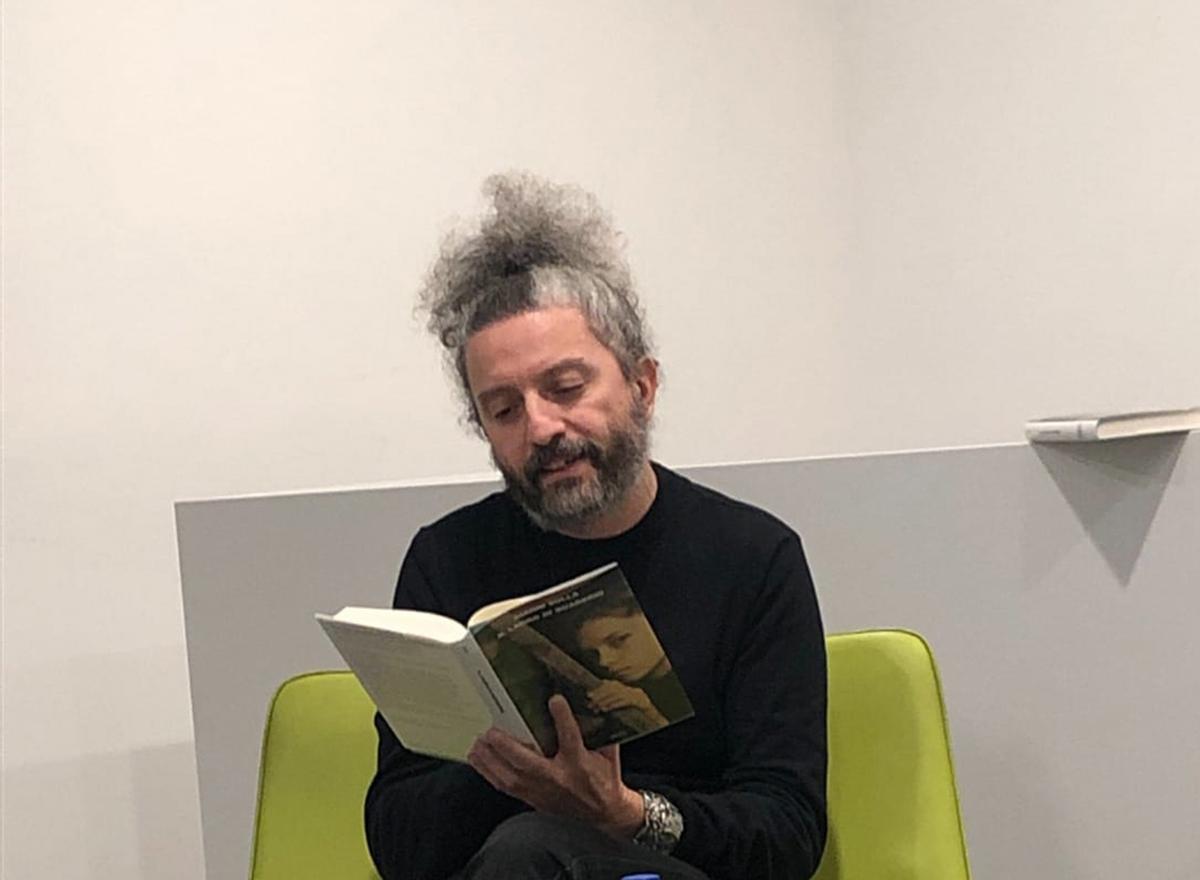 El escritor Gianni Solla, autor de 'El ladrón de cuadernos'.