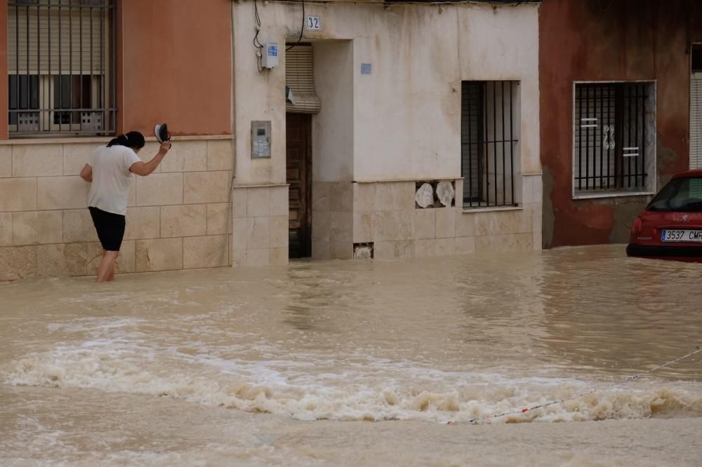 Las imágenes de las inundaciones en Almoradí y Dolores