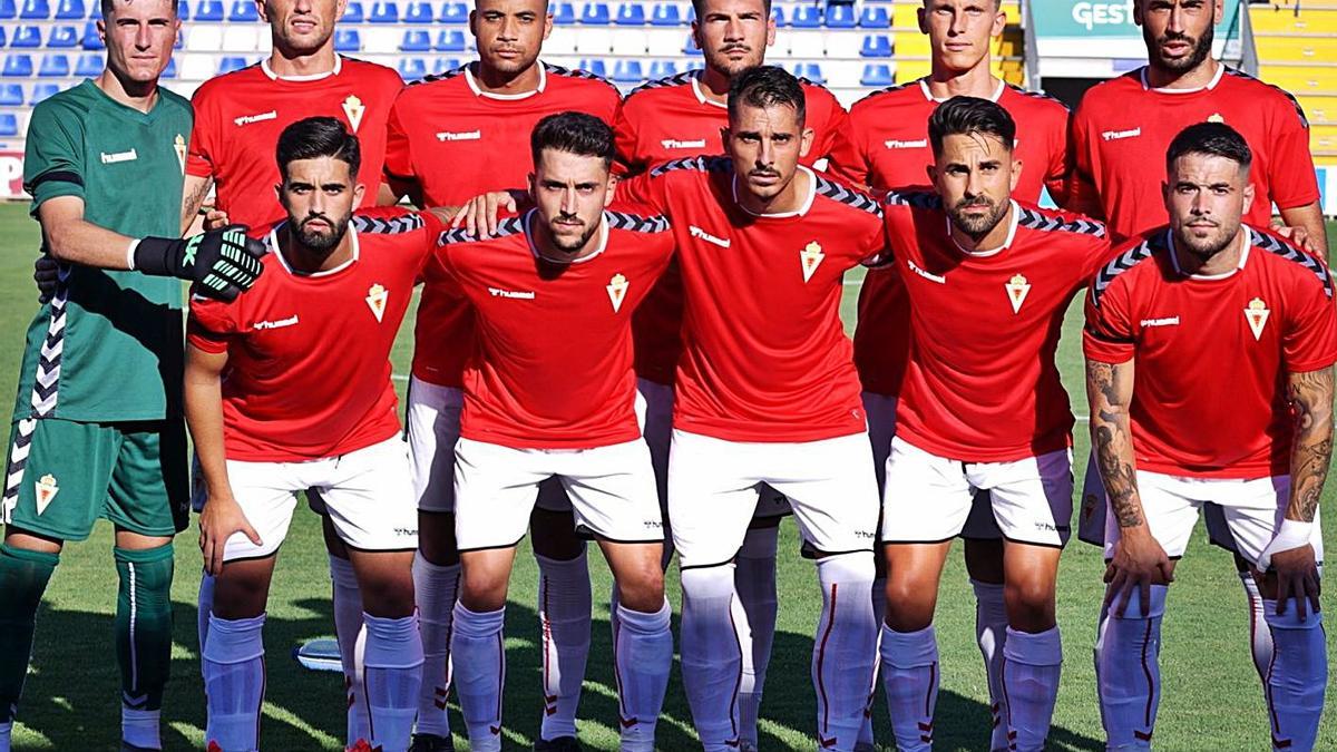 Once titular de uno de los partidos de esta pretemporada. | PRENSA REAL MURCIA