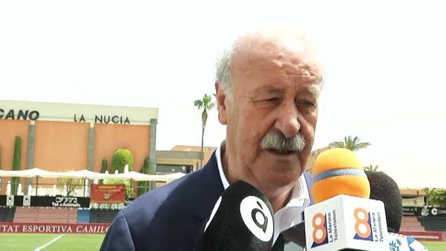 Del Bosque: "Cristiano ha dado los mejores años de su vida al Real Madrid"