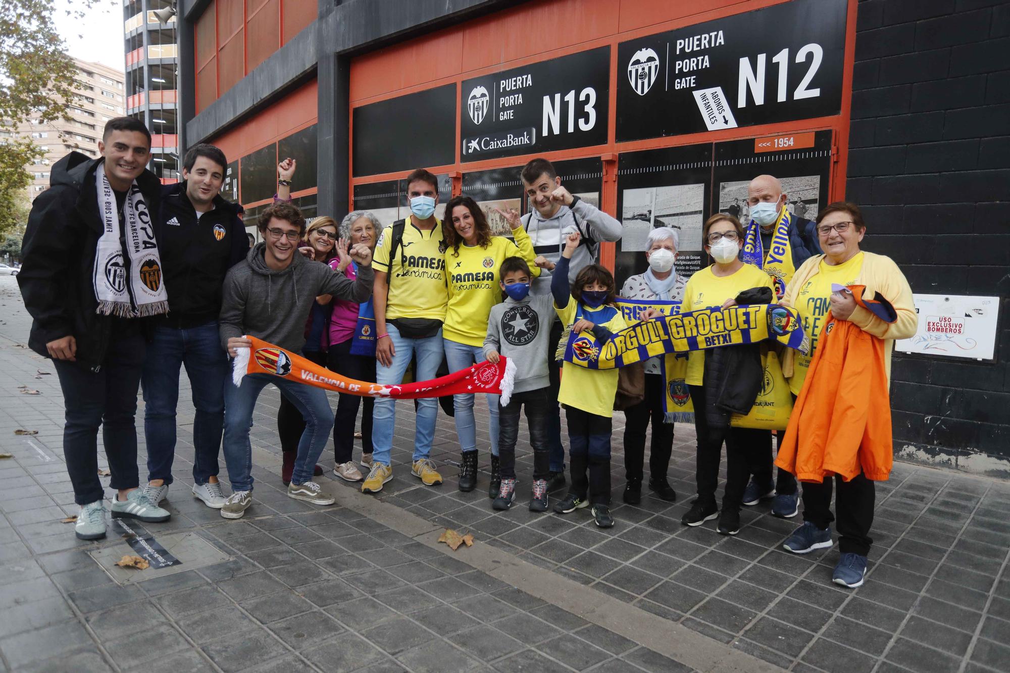 Las mejores imágenes de la afición del Villarreal