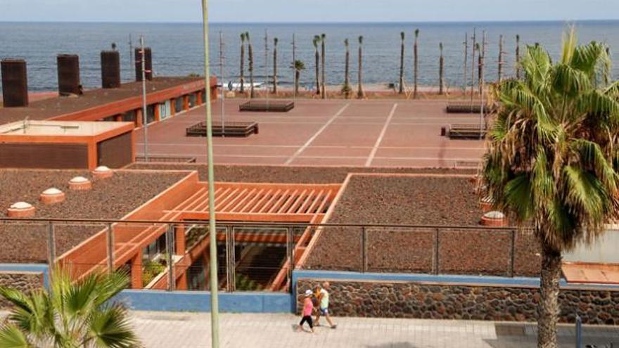 La plaza de la Música, en la que se organizará la celebración nocturna del Carnaval 2013. | santi blanco