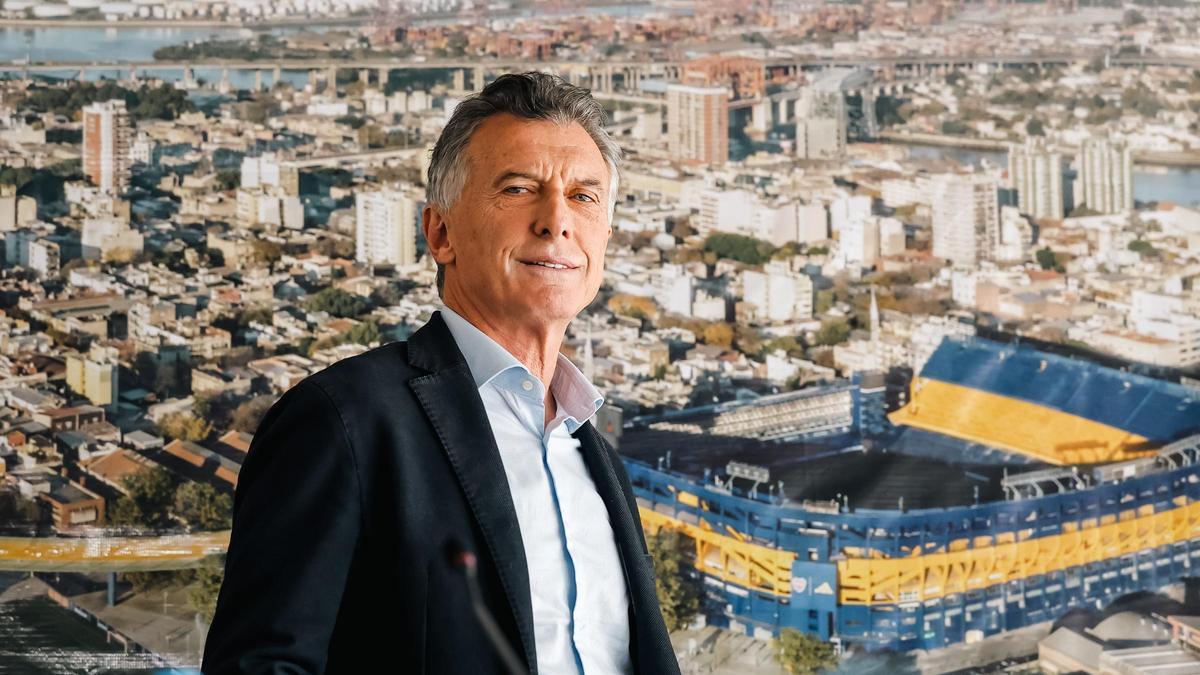 El expresidente de Argentina Mauricio Macri.