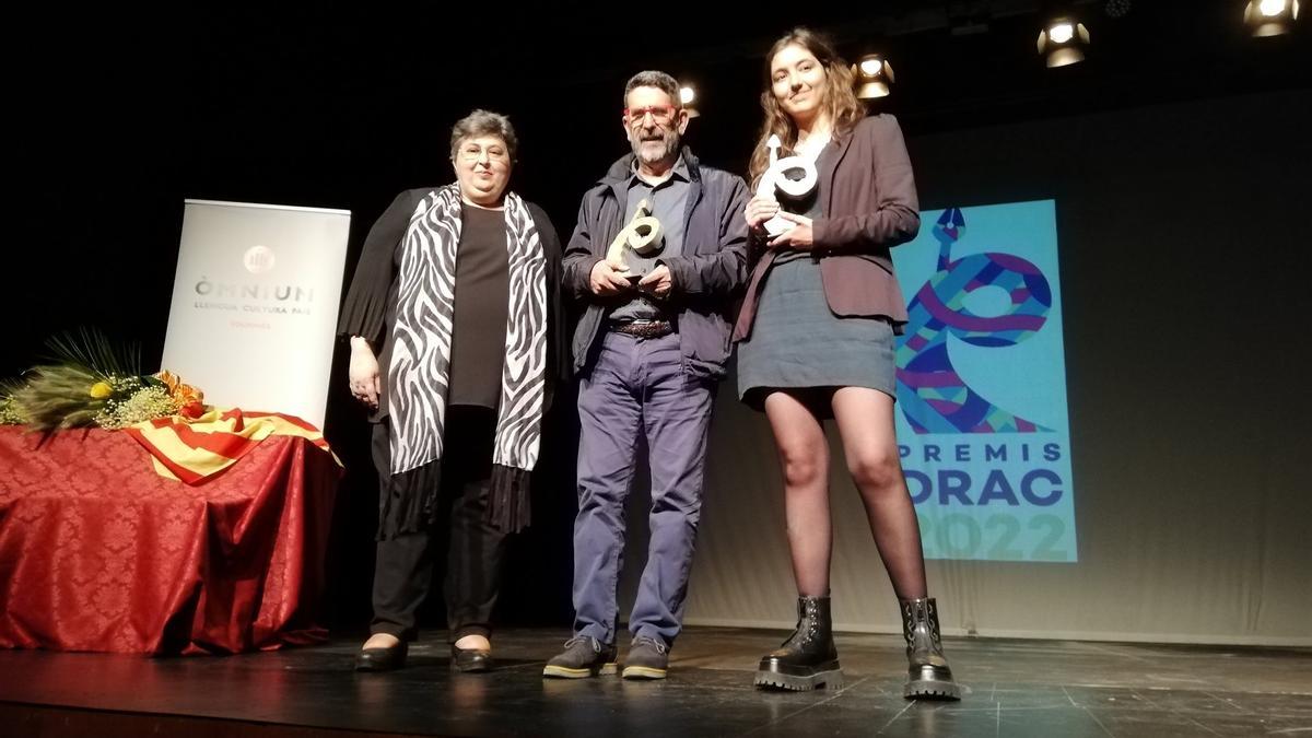 Els guardonats amb els premis Drac d&#039;Òmnium Solsona