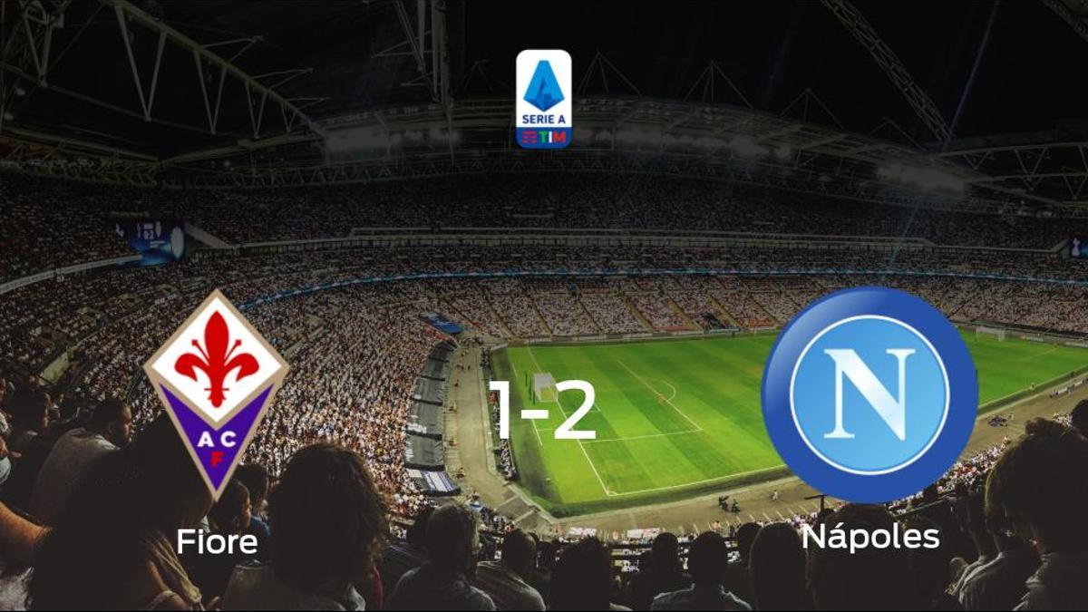 El Nápoles suma tres puntos a su casillero frente a la Fiorentina (1-2)
