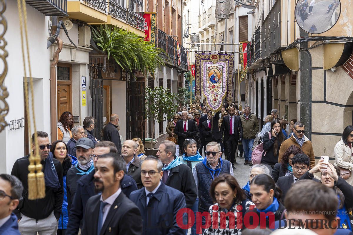 Cofradías y Hermandades de Semana Santa Peregrinan a Caravaca