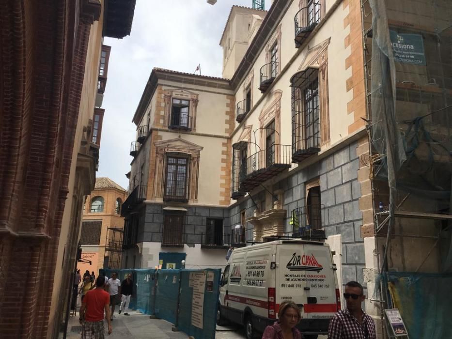 El Palacio de Solecio, en la calle Granada, acogerá un hotel de lujo.