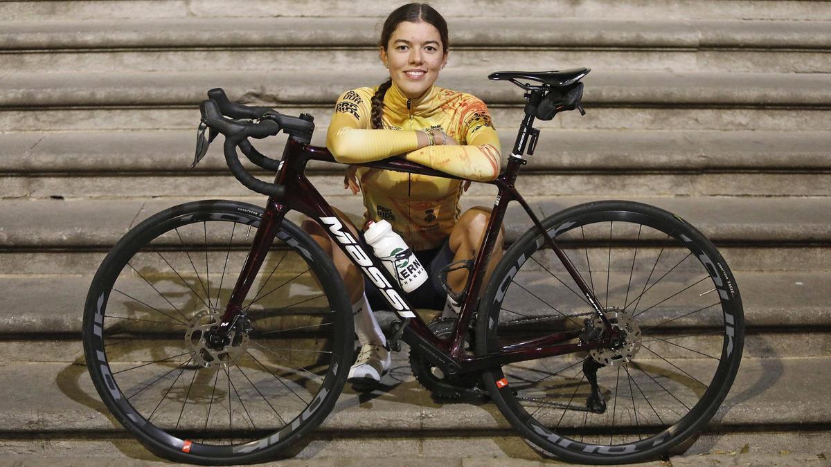 Alba Codony, al Barri Vell de Girona.