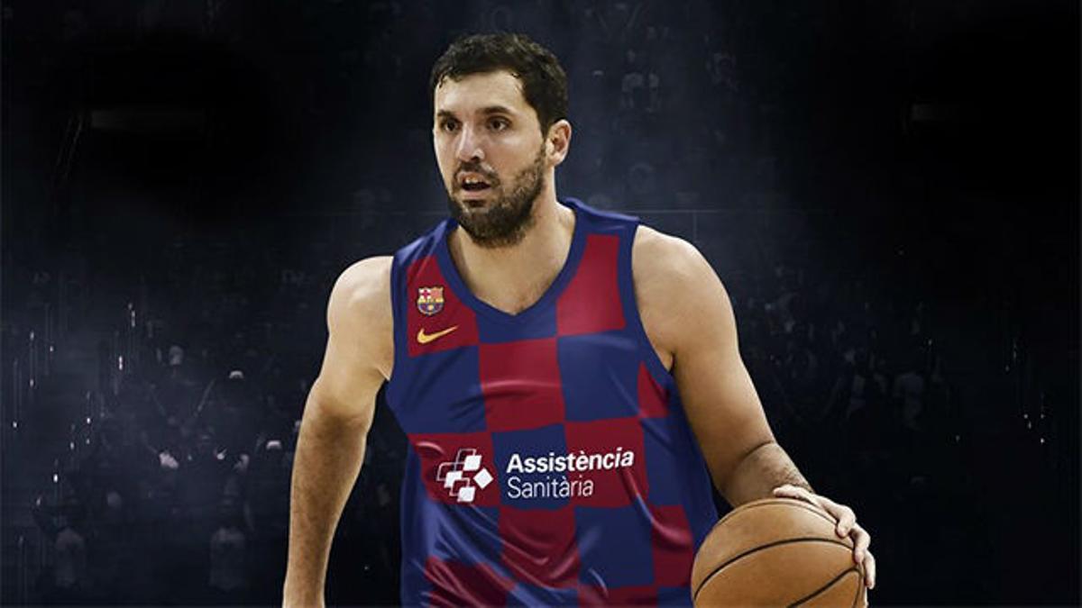 Mirotic comienza su preparación como jugador del FC Barcelona