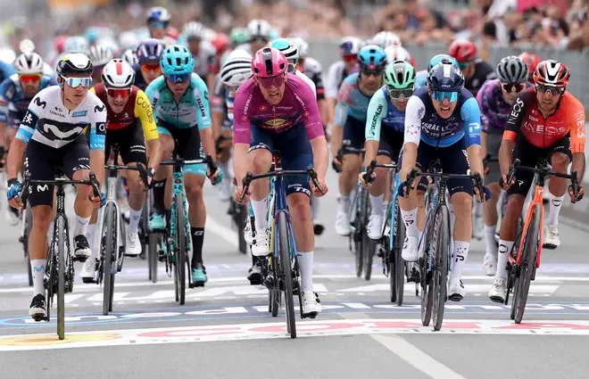 La etapa 3 del Giro de Italia, en imágenes