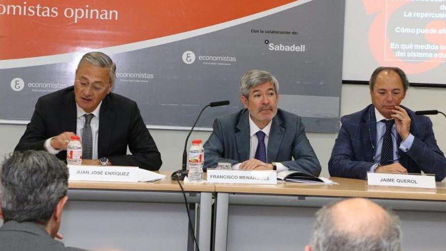 Los presidentes de los Colegios de Economistas de la Comunidad.