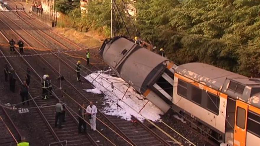 El tren siniestrado en Pontevedra cuadruplicaba la velocidad permitida