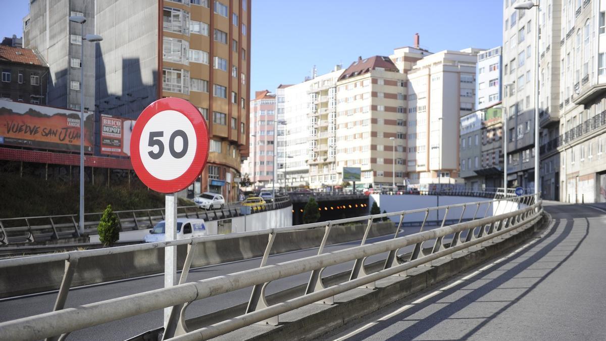 Entrada del túnel de Os Castros