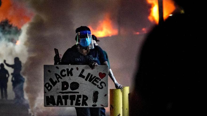 Protestas por la muerte de Rayshard Brooks en Atlanta.