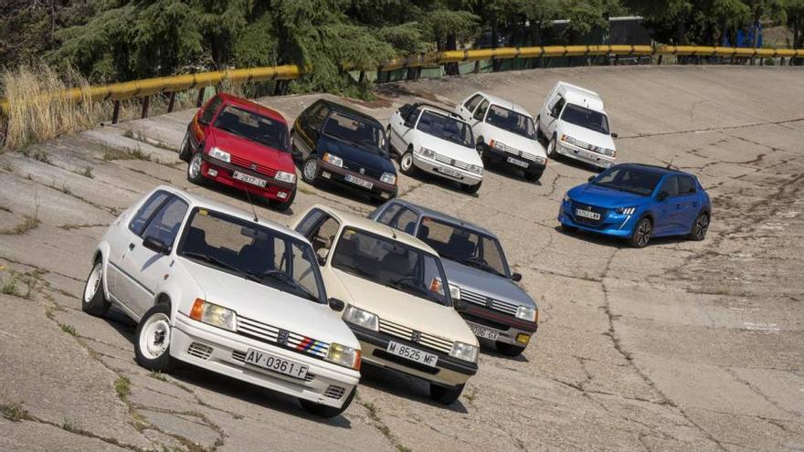 Del Peugeot 205 al 208, 40 años marcando tendencias