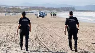 Dos detenidos por hurto y agresión sexual en la Playa de la Malvarrosa