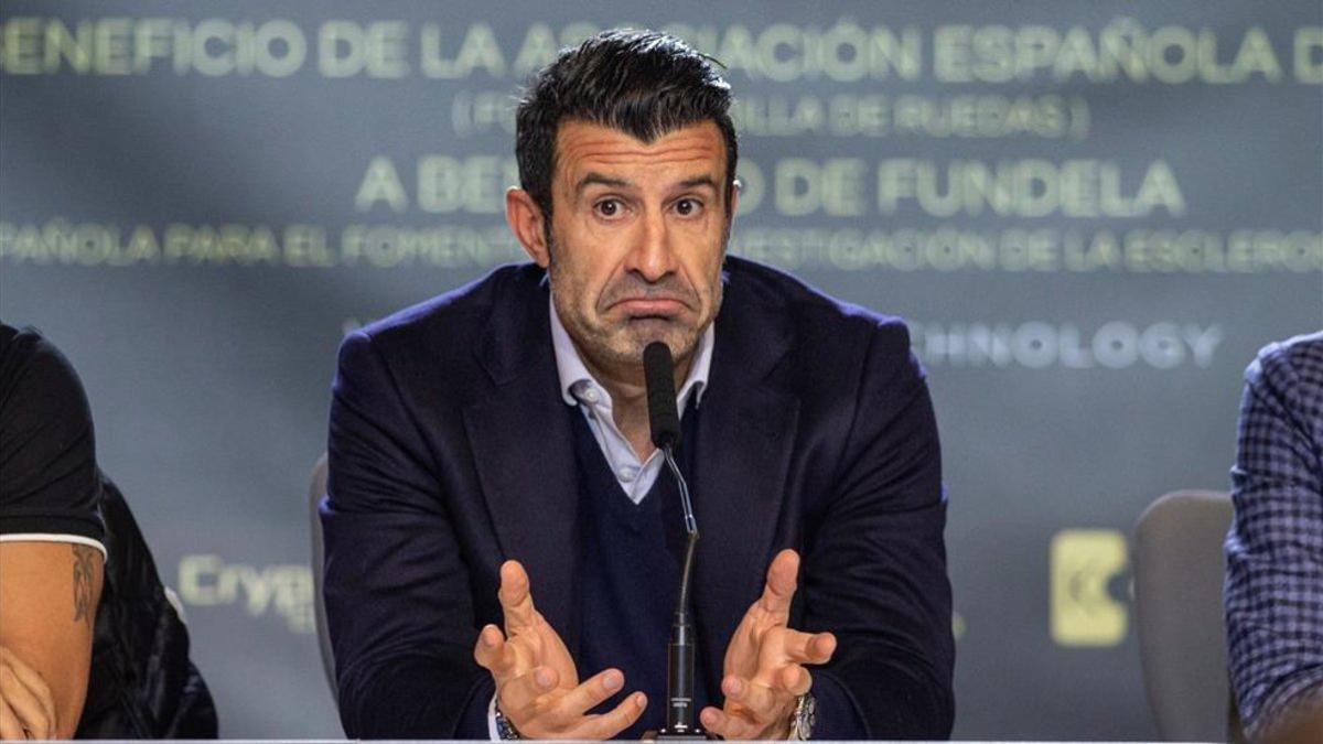 Luis Figo no entiende que se quiera acabar con la Champions League