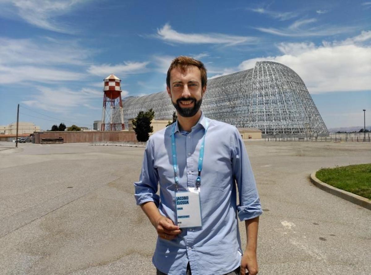 Elosua, en el Centro Ames de la NASA, en California.