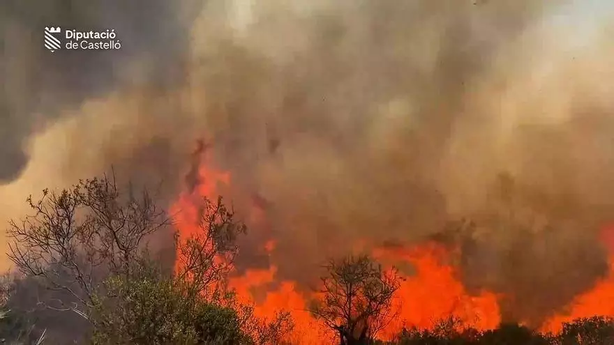 Más de 116.000 evacuados y confinados por los incendios en Madrid, Ávila, Toledo y Castellón