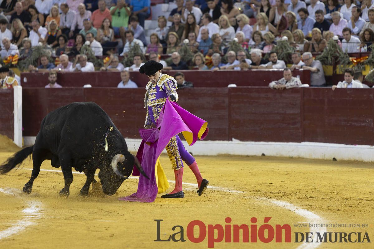 Tercer festejo de la Feria Taurina de Murcia (Talavante, Paco Ureña y Roca Rey), en imágenes