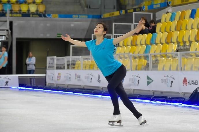 25-12-2018 LAS PALMAS DE GRAN CANARIA. Ensayos del espectáculo Revolution on Ice. Fotógrafo: ANDRES CRUZ