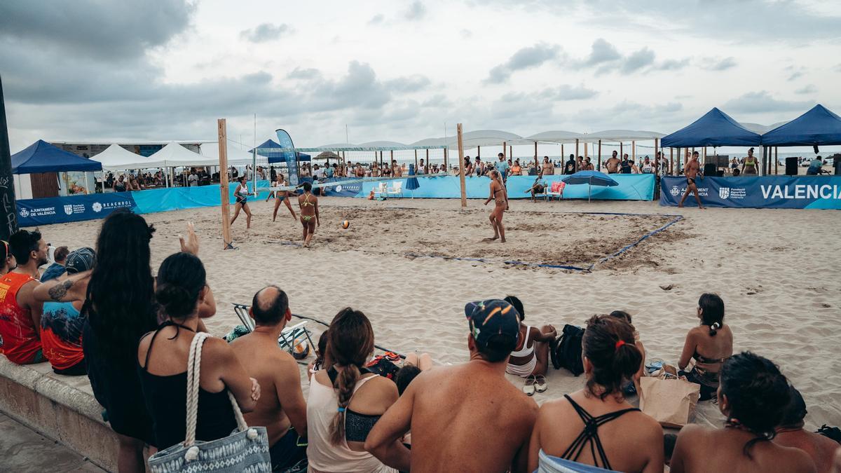 Gran participación en el torneo el pasado fin de semana en la playa de la Malvarrosa.