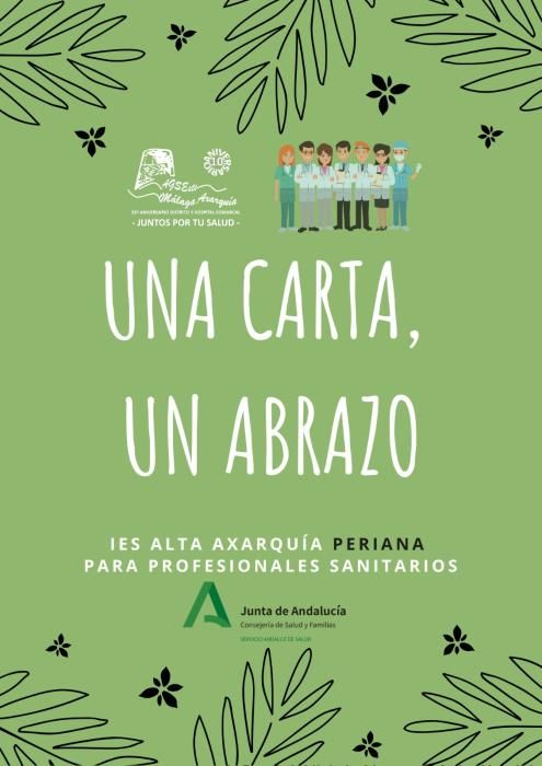 Cartas escritas por los alumnos de 2 y 3 de ESO del IES Alta Axarquía, en Periana.