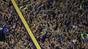 Aficionados llenan el estadio del Boca