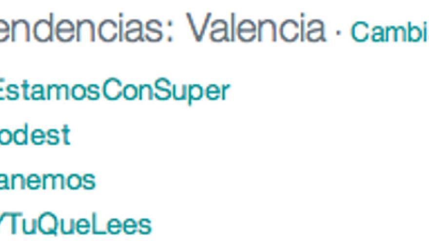 #EstamosConSuper, trending topic en Twitter