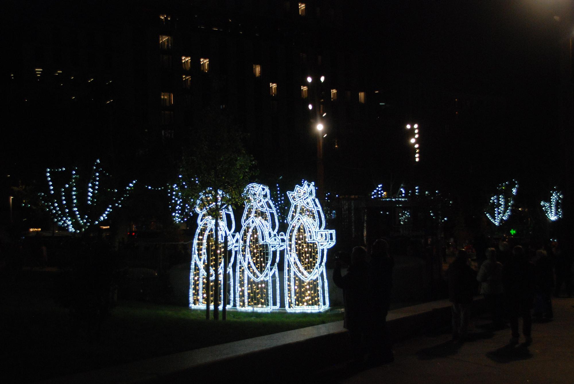 En imágenes: así son las luces de Navidad en Madrid