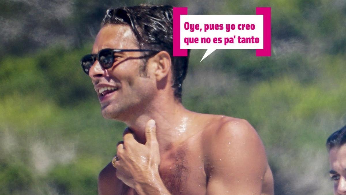 Jon Kortajarena en la playa