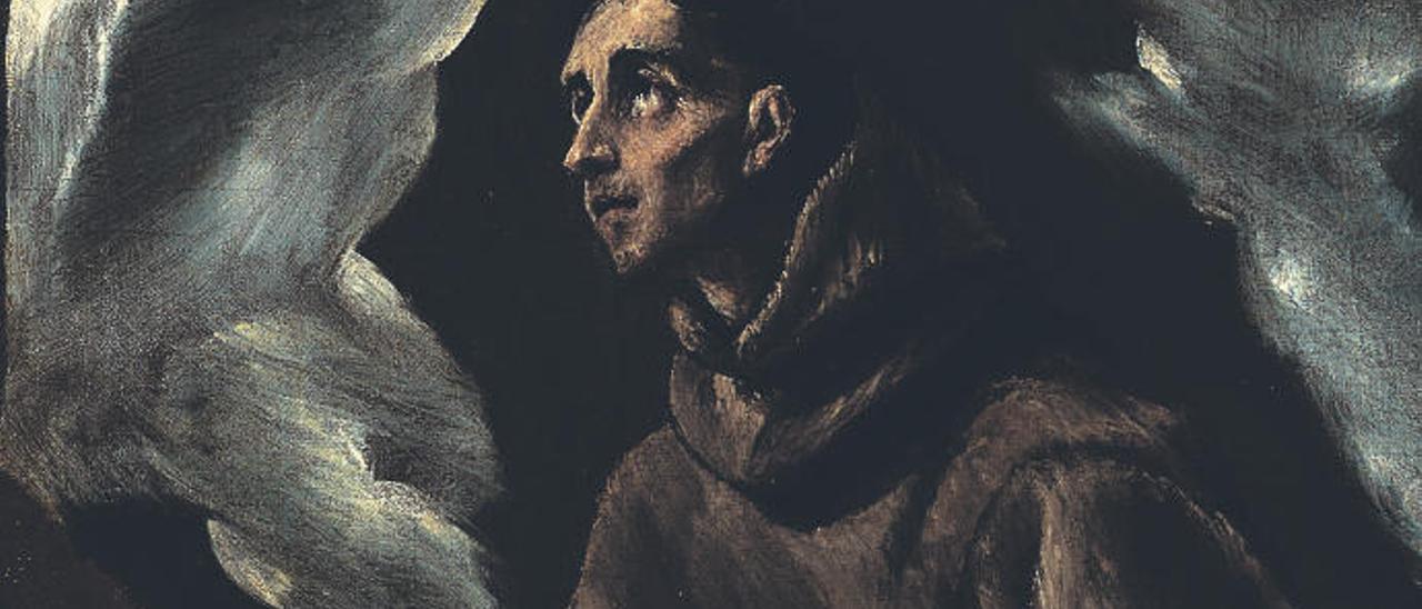 &#039;San Francisco recibiendo los estigmas&#039;, de El Greco.