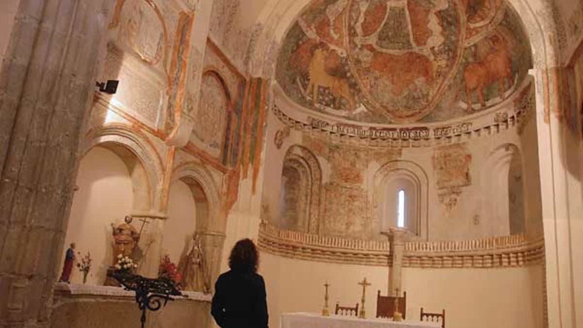 Interior de la Iglesia de Santa María en Arévalo