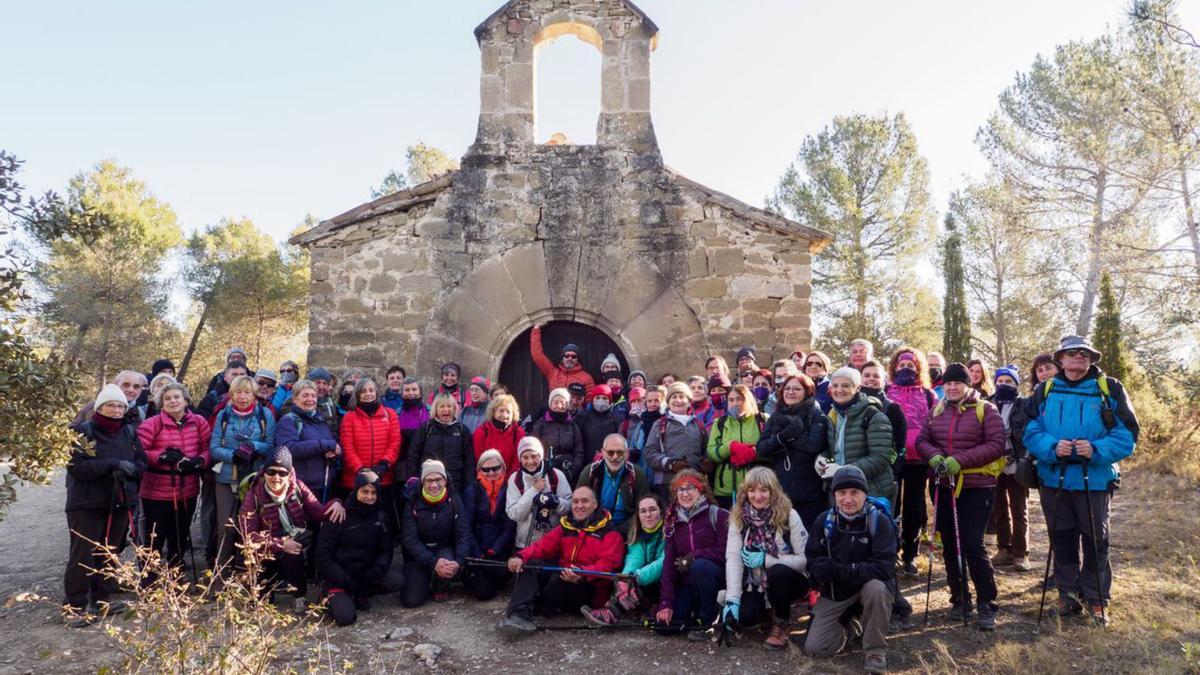 Els caminaires del Centre Excursionista Comarca de Bages fan un tomb per Artés | ARXIU PARTICULAR