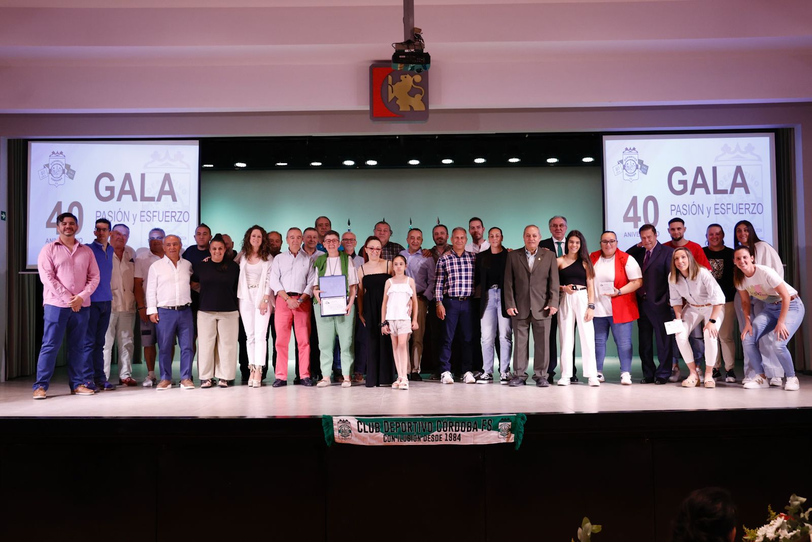 La gala del 40 aniversario del Deportivo Córdoba, en imágenes