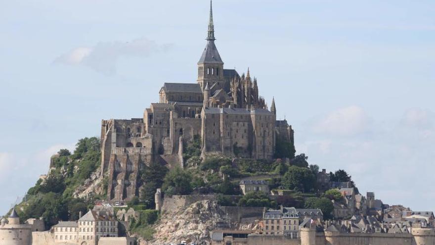 Imagen de Mont Saint-Michel, en Francia.