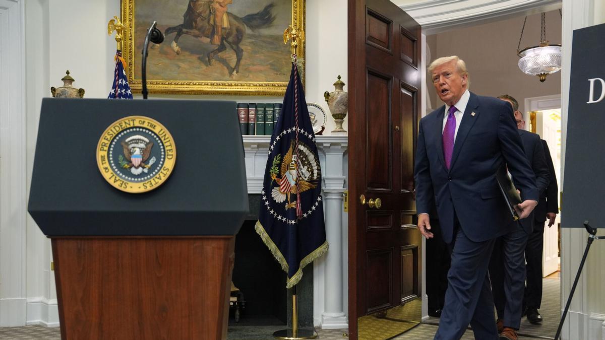 El presidente de EEUU, Donald Trump.