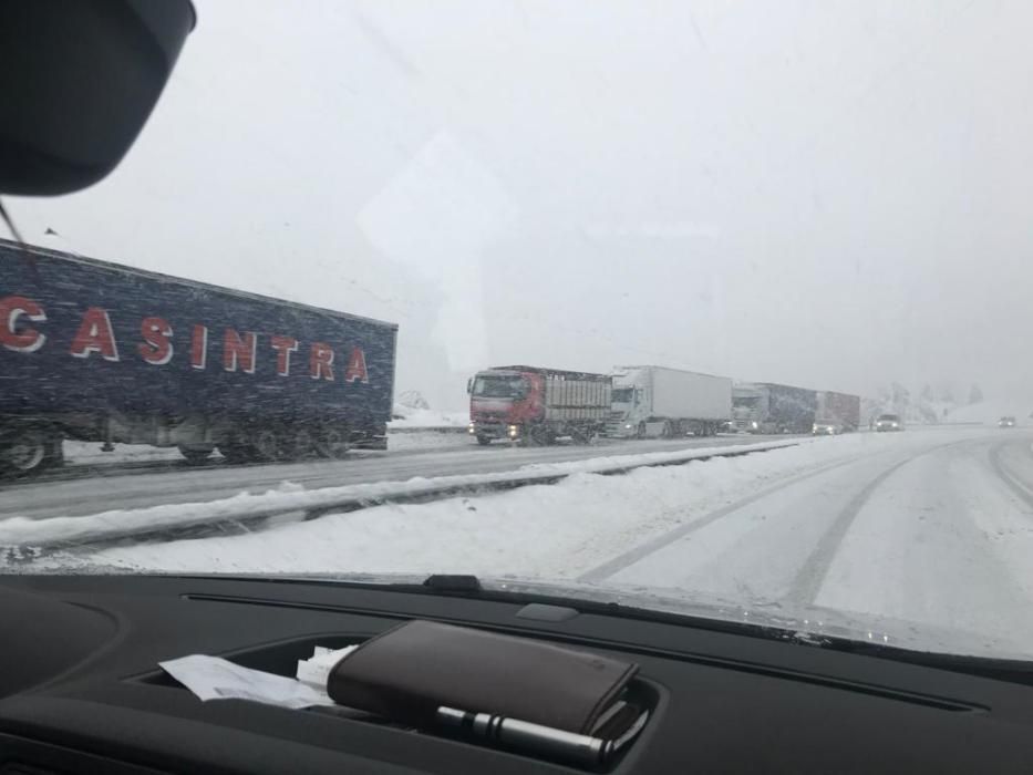 Problemas de circulación en la autopista del Huern
