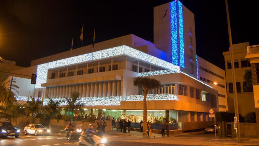 Luz de Navidad en la Casa Palacio