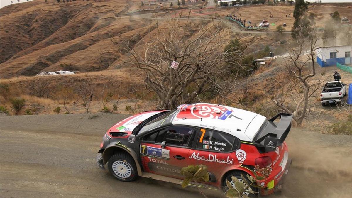 Meeke, en acción en México