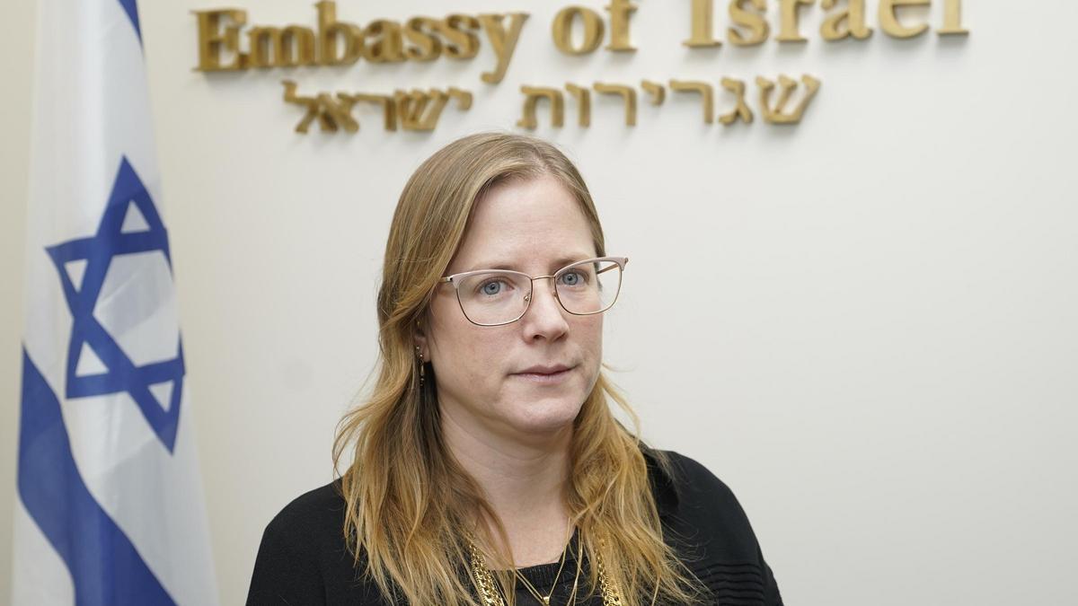 La encargada de negocios de Israel en España, Dana Erlich.