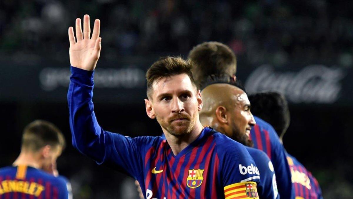 Leo Messi está 'on fire'