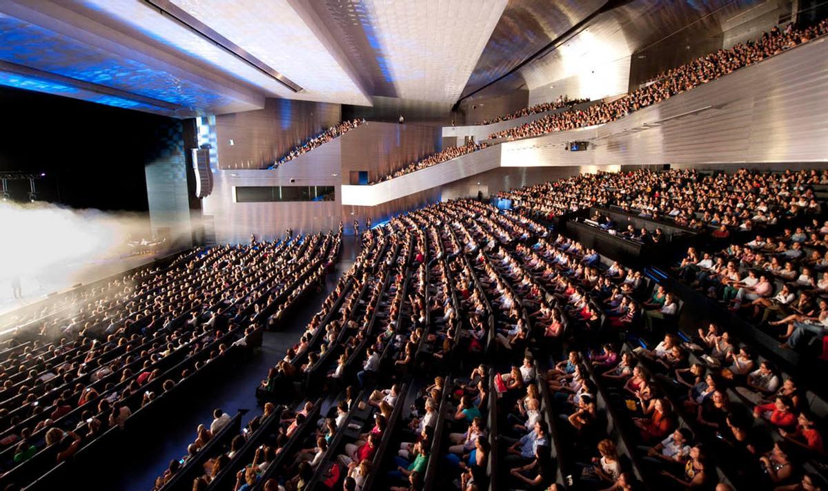 Espacio Fibes II lleno de aforo, que se controlará con un nuevo sistema de vigilancia