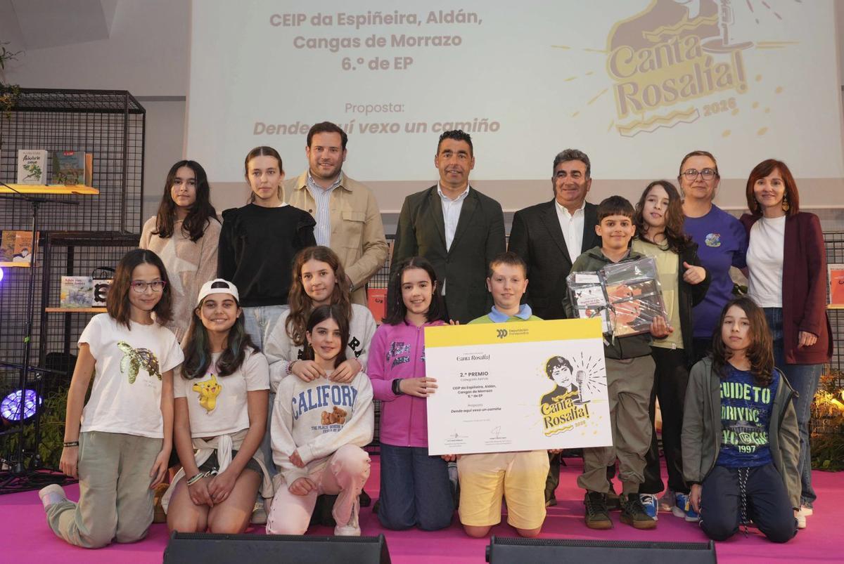 Premiados no concurso da Deputación.
